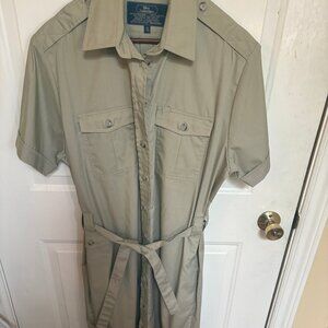 Tilley Endurables Safari Style Shirt Dress - Size XL Price: $50
